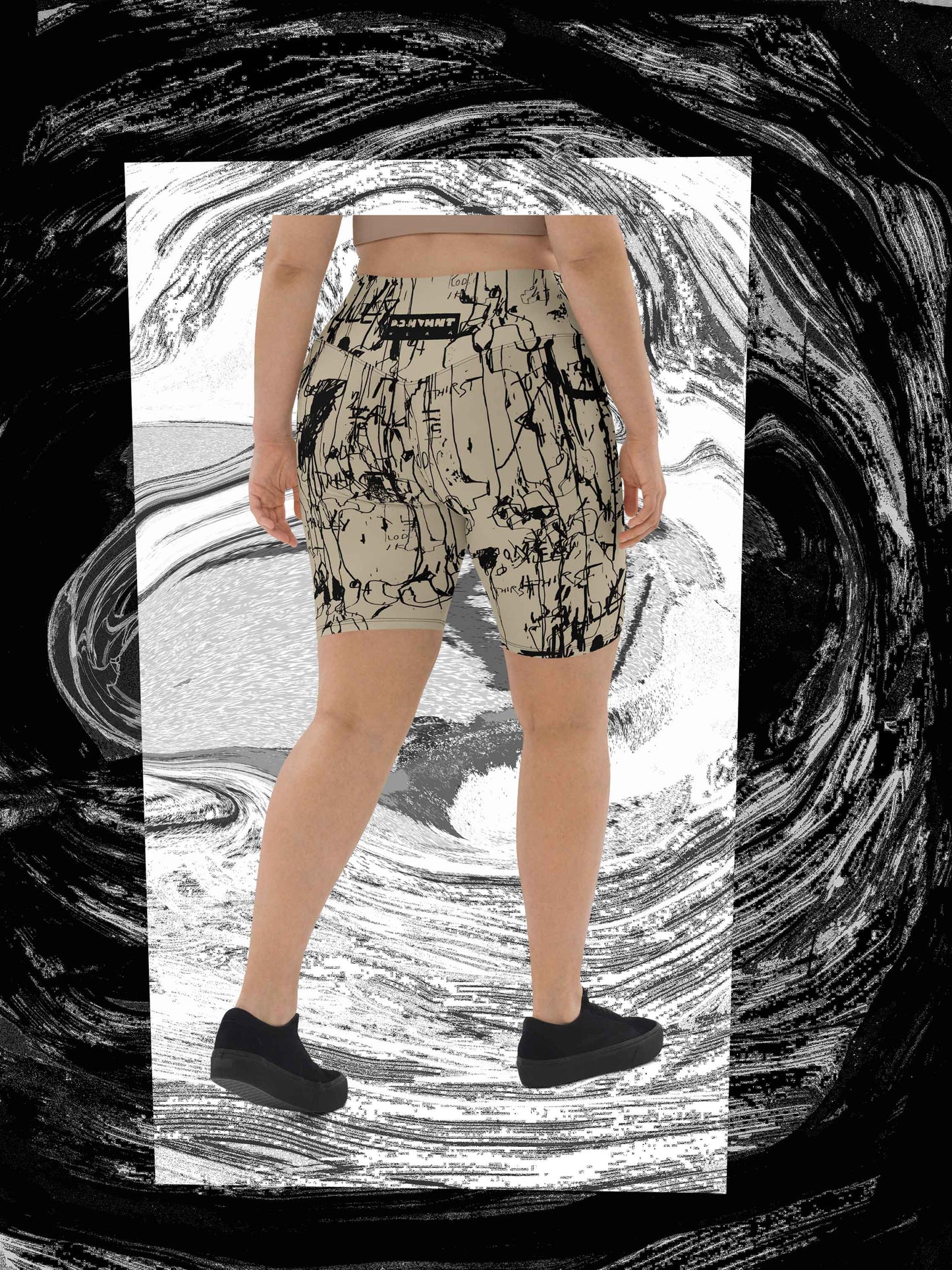 DRY BONES Biker Shorts