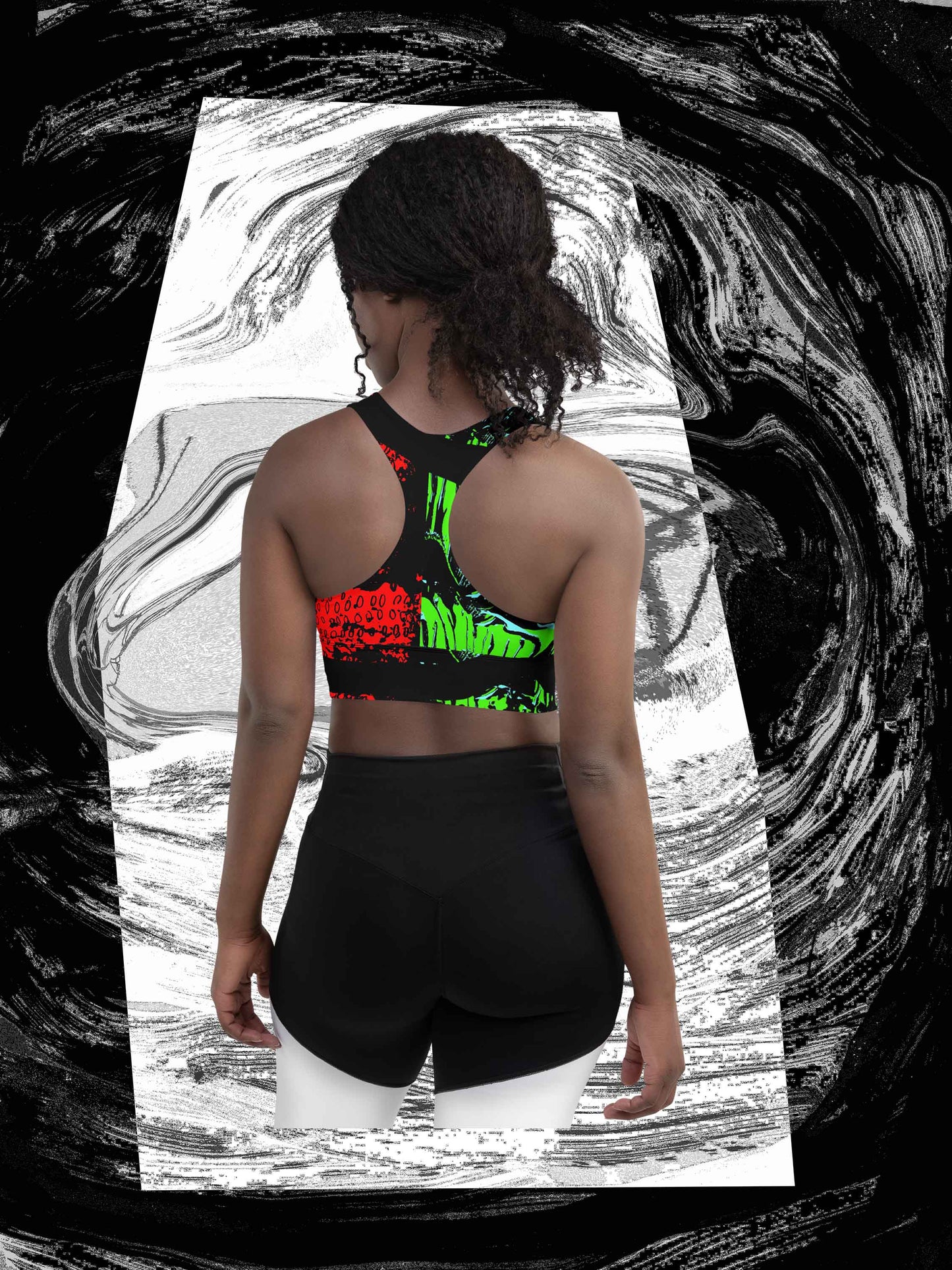 FIERY SEEDS x RISING Sports Bra