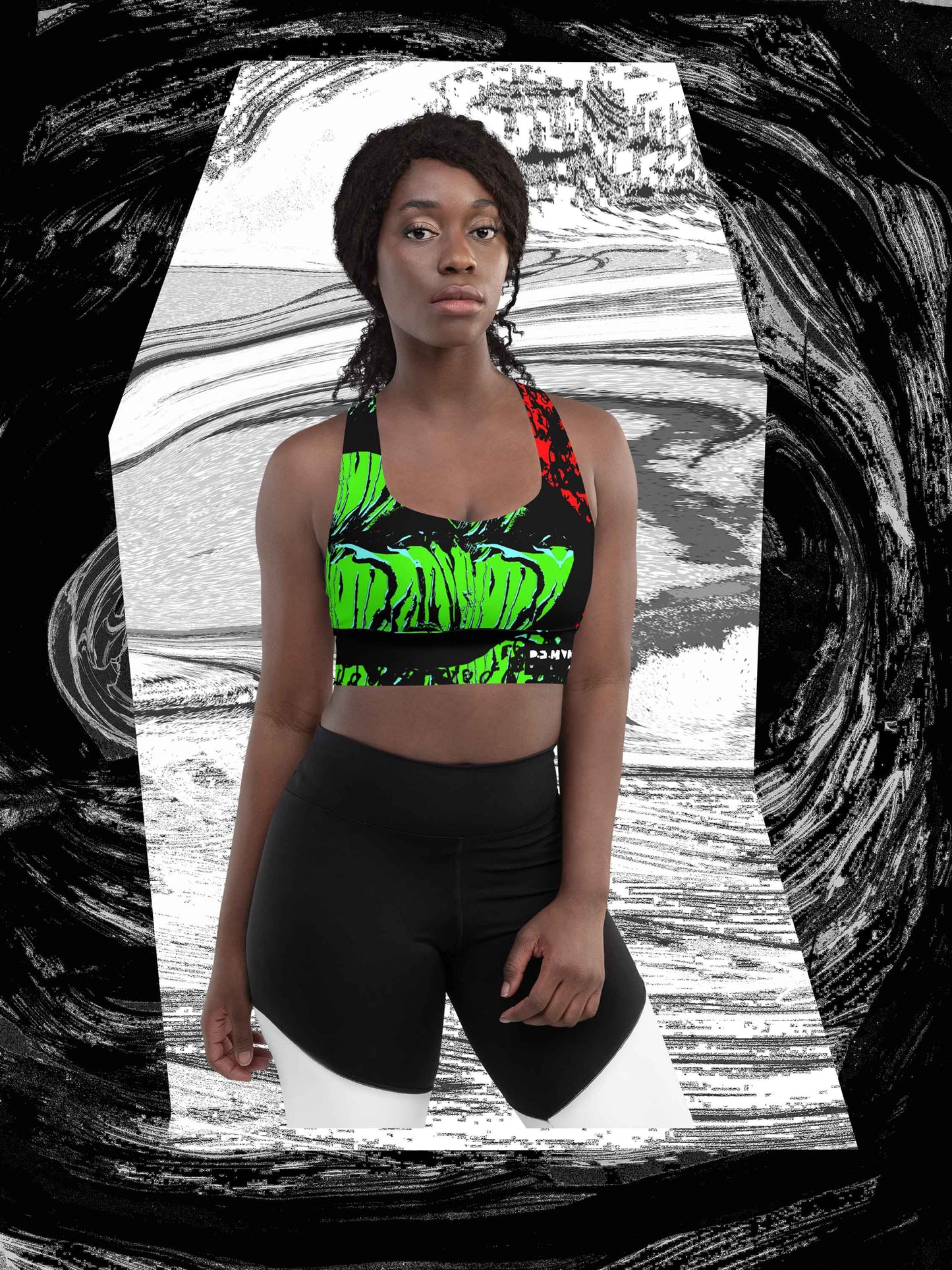 FIERY SEEDS x RISING Sports Bra