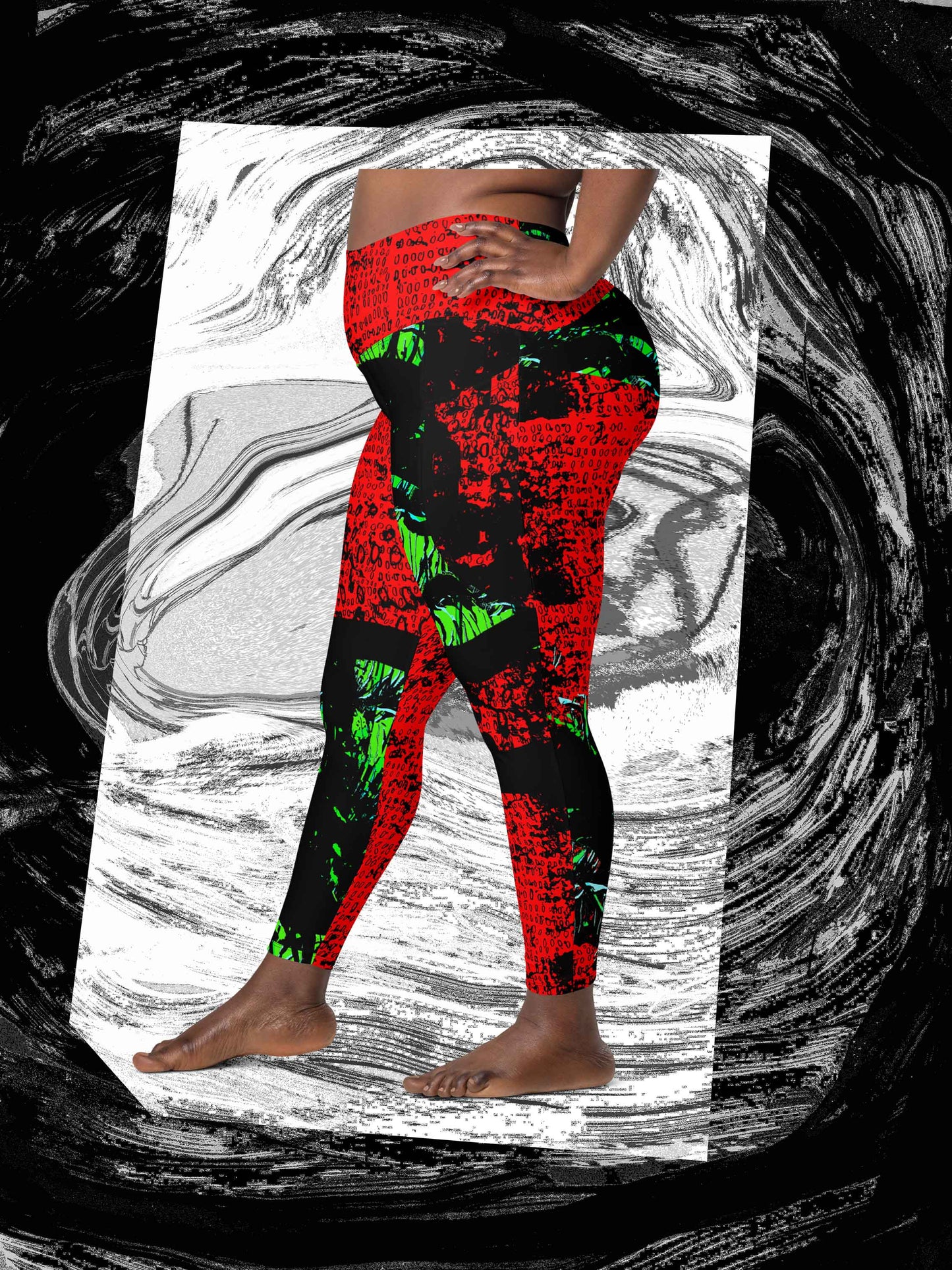 FIERY SEEDS x RISING Leggings