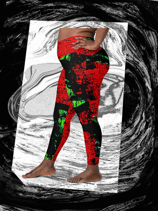 FIERY SEEDS x RISING Leggings